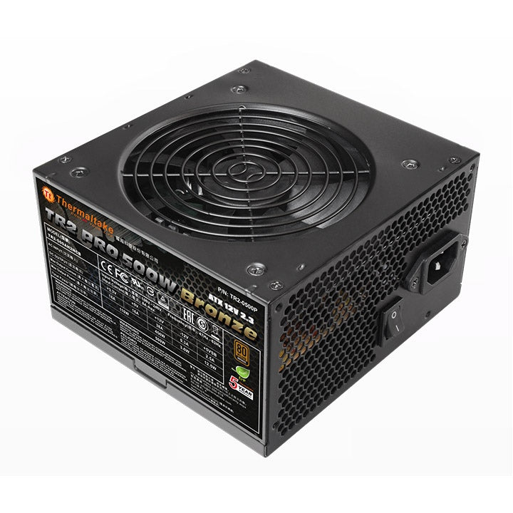 Fuente de Poder Thermaltake TR2-500NL2NC, 24-pin ATX, 120mm, 500W Fuente de Poder Thermaltake TR2-500NL2NC, 24-pin ATX, 120mm, 500W
